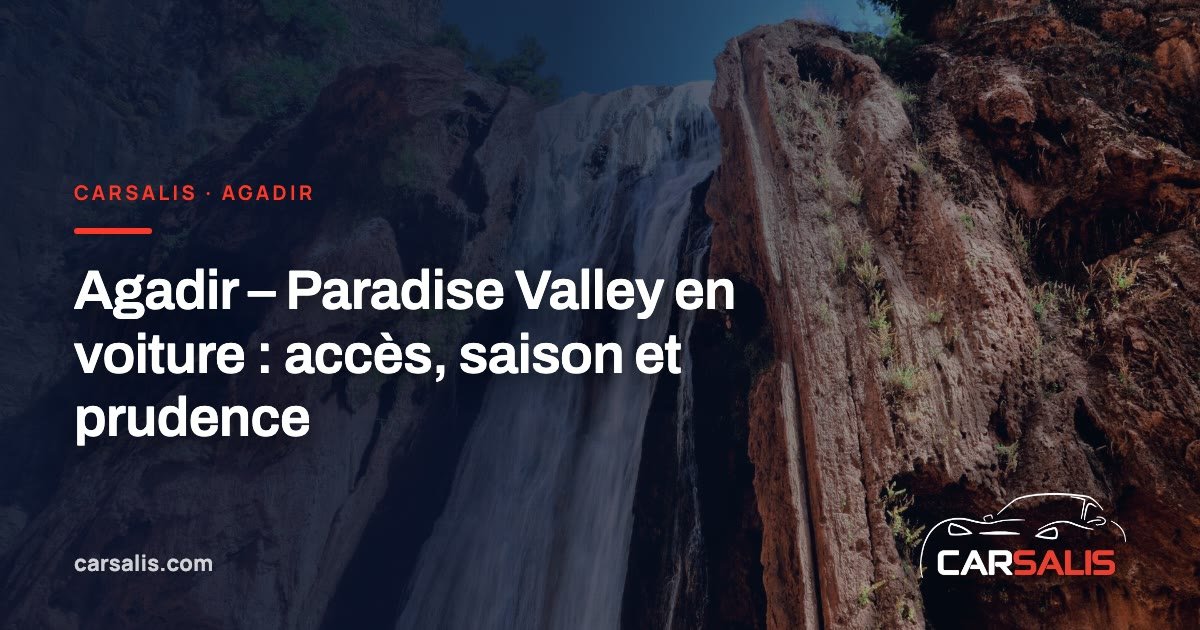 Bassins naturels et palmiers dans les gorges de la Vallée du Paradis, près d'Agadir