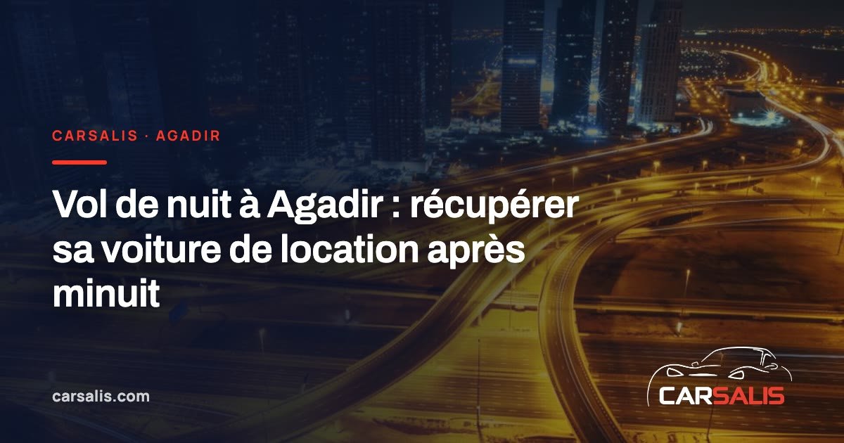 Hall des arrivées de l'aéroport d'Agadir Al Massira de nuit